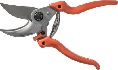 Original LÖWE 9 Bypass Pruning Shears 9.104 with Adjustable Grip Width - Sharp Carbon Steel Blades
