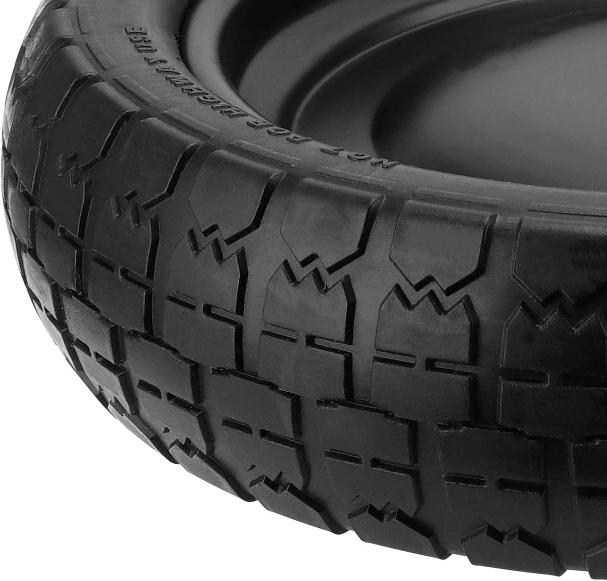 2 Pack 13 Inch Flat-Free Tires for Gorilla Cart, Heavy Duty Solid Replacement Wheels With 5/8 Inch
