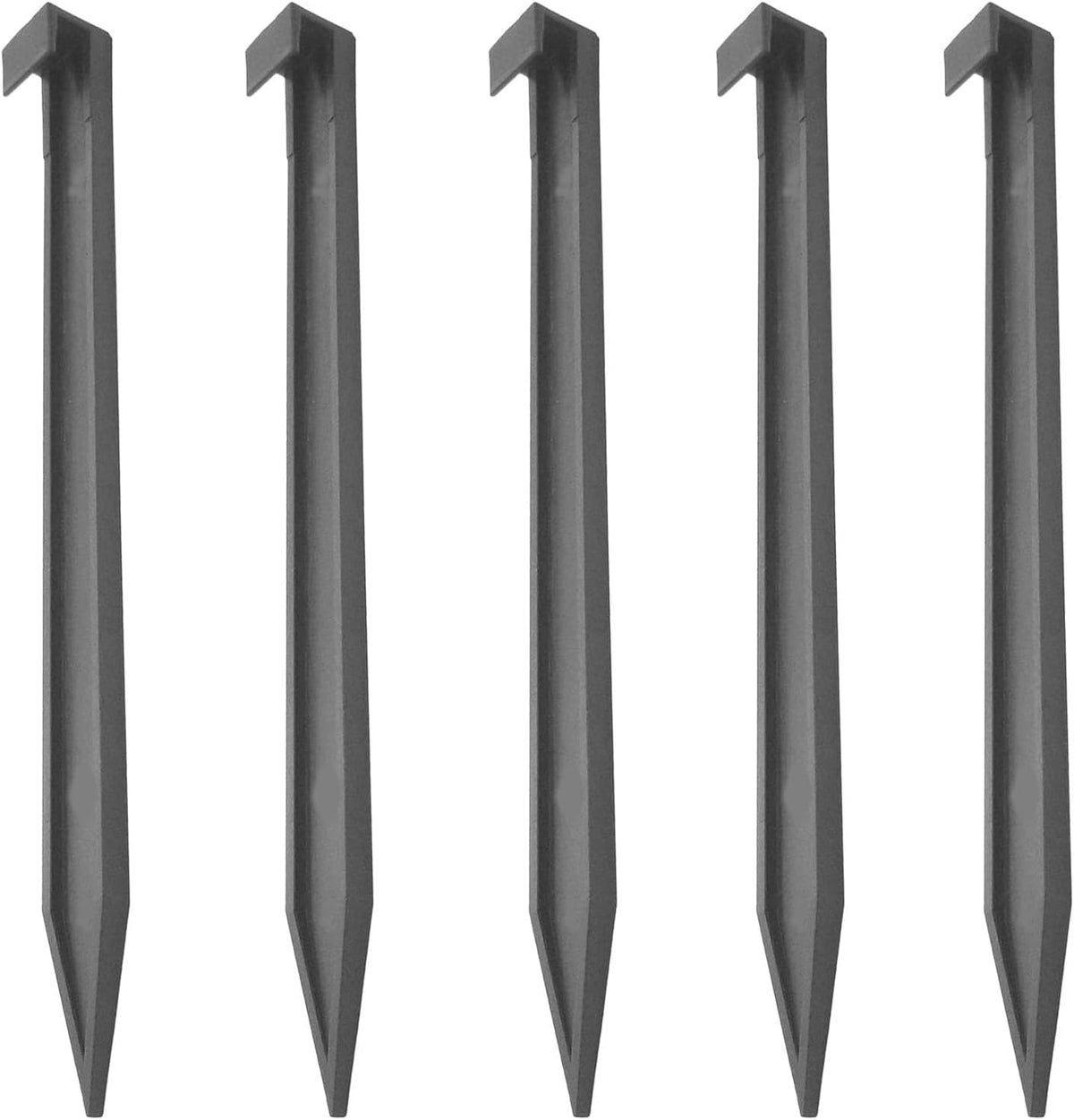 40 Pcs Garden Landscape Anchoring Stakes,10 Inches Yard Stakes for Terrace Boards, Weed Fabric