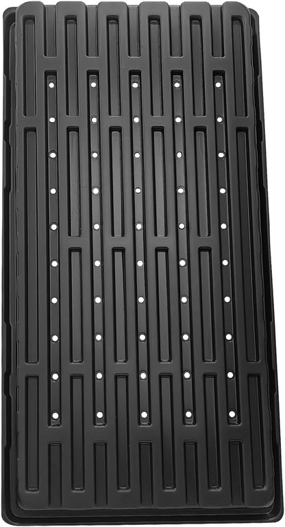 18-Pack 1020 Seedling Trays with Holes - Extra Strength Heavy Duty,10" x 20", Reusable 1020 Nursery