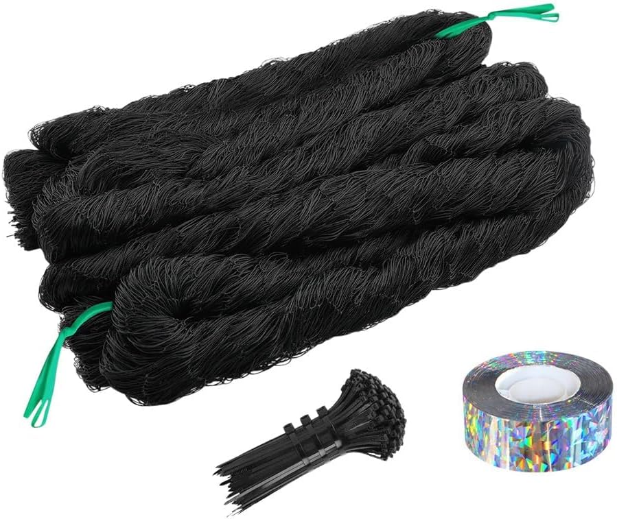 Bird Netting, Heavy Garden Netting Reusable Protective Garden Netting for Plants Fruit Trees