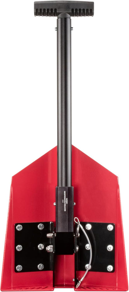 DMOS Delta Shovel - Collapsible Heavy-Duty Steel Folding Shovel for Camping, Overlanding, Survival