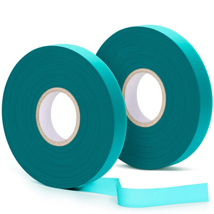 Easytle 2 Pack x 150 ft Stretch Tie Tape Roll, 1/2" Garden Tie Tape, Thick Sturdy Plant Ribbon