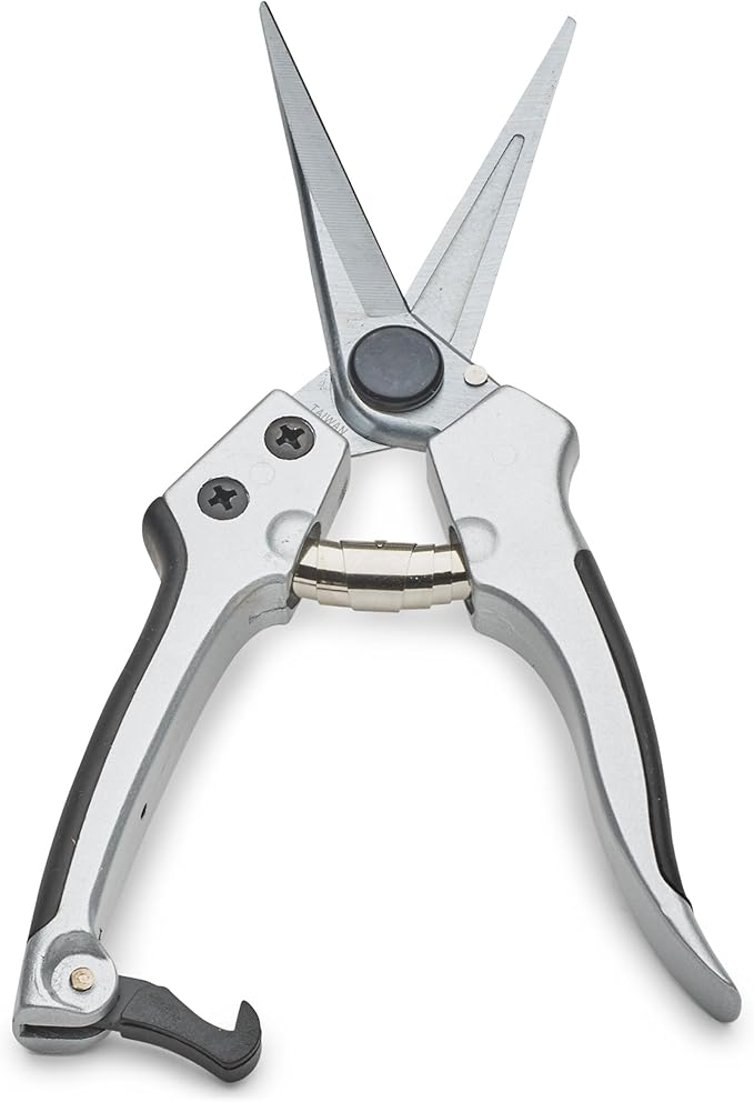 Pruning Shears - Garden Scissors Florist Snips - 2.5” Blades - Flower Scissors for Cutting Fresh