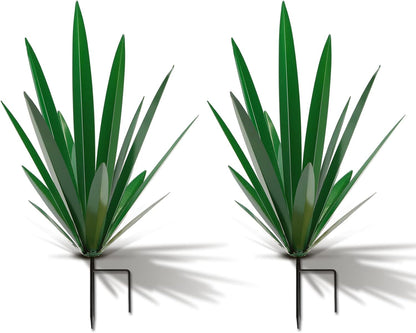 Homight Large Agave Sculpture Rustic Metal Agave Plant Outdoor Interior Decoration Outdoor Lawn