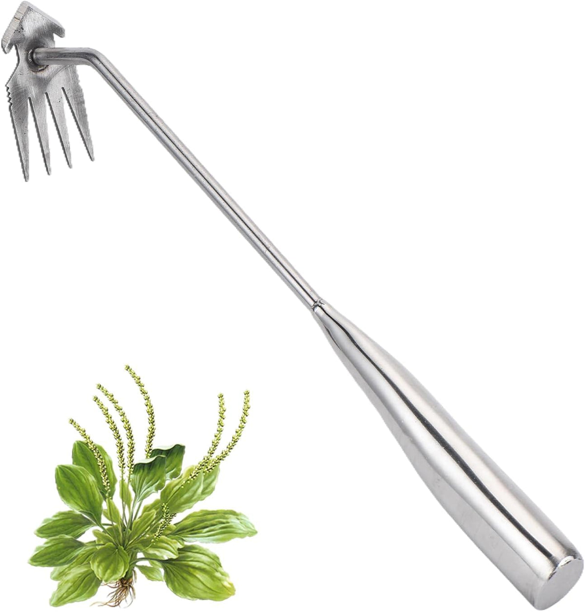 Weed Puller Tool, Stainless Steel Gardening Hand Weeder Tools, Weeding Artifact Uprooting Weeding