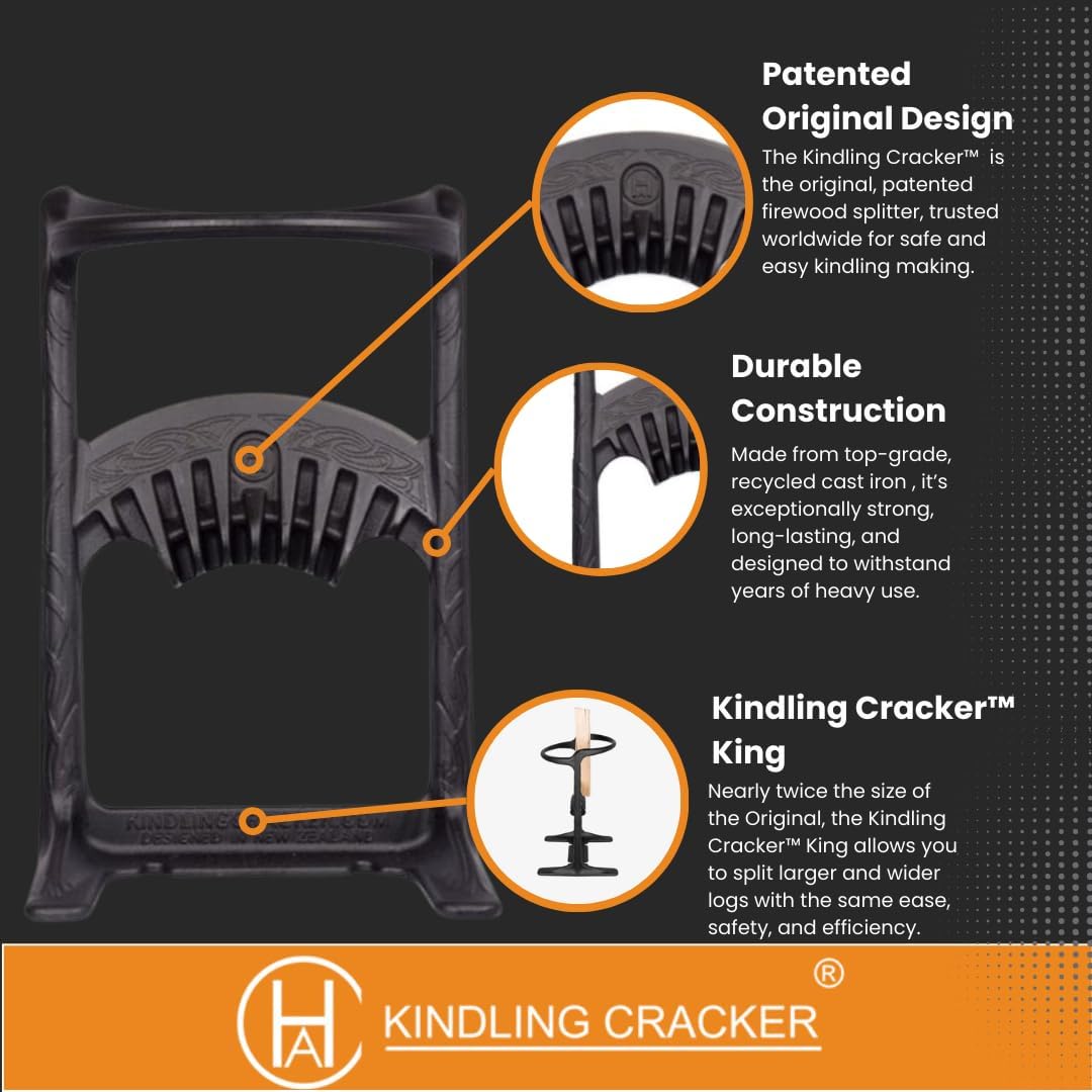 Kindling Cracker XL Kindling Cracker King Firewood Splitter - Kindling Splitter Wood Splitter Wood