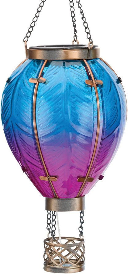 Regal Art & Gift Hot Air Balloon Solar Lantern – Hanging Solar-Powered LED Lights, Waterproof