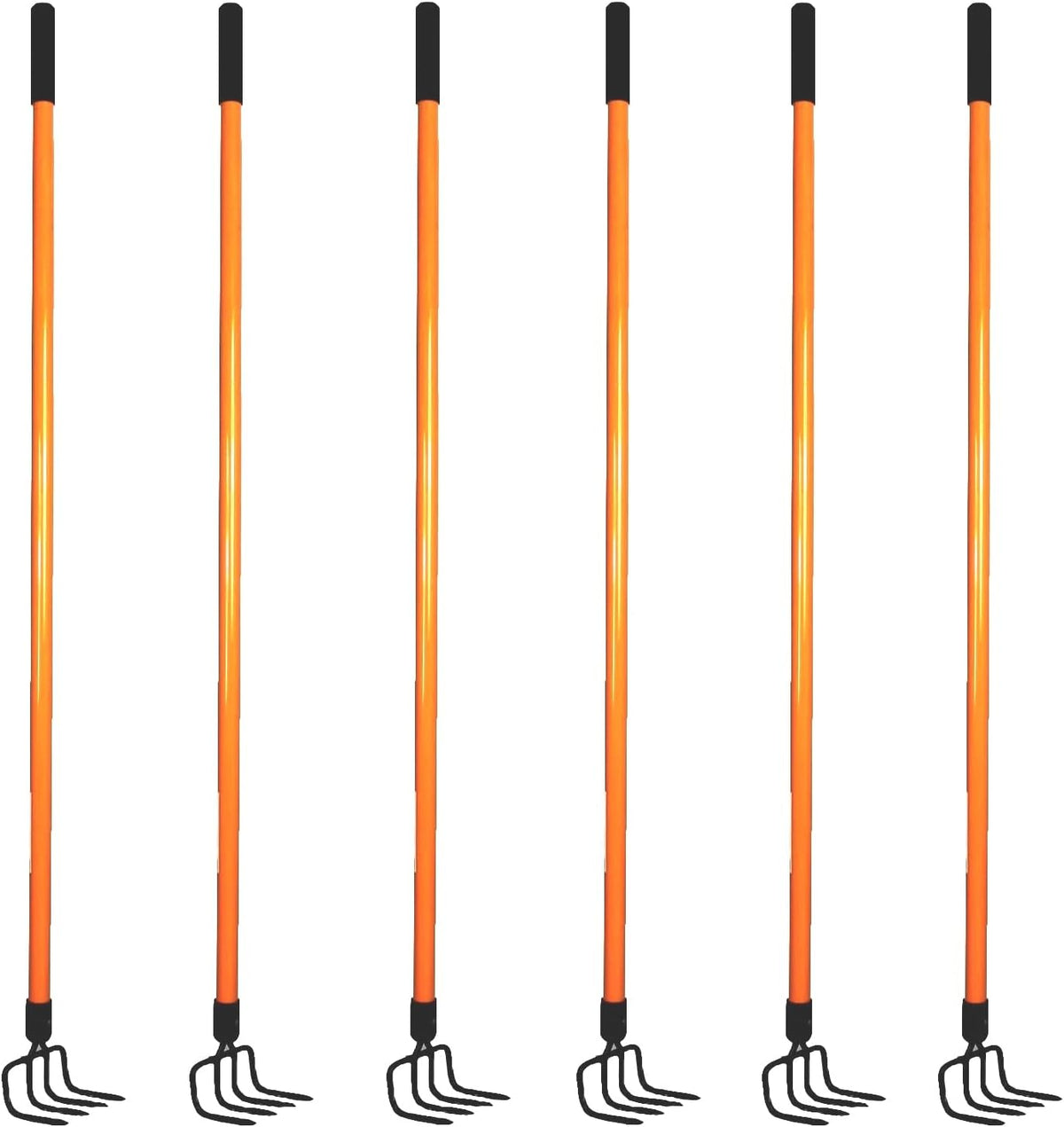 Ashman Garden Cultivator (6 Pack)– Sturdy Hand Tiller/Cultivator – Heavy Duty Blade for Digging
