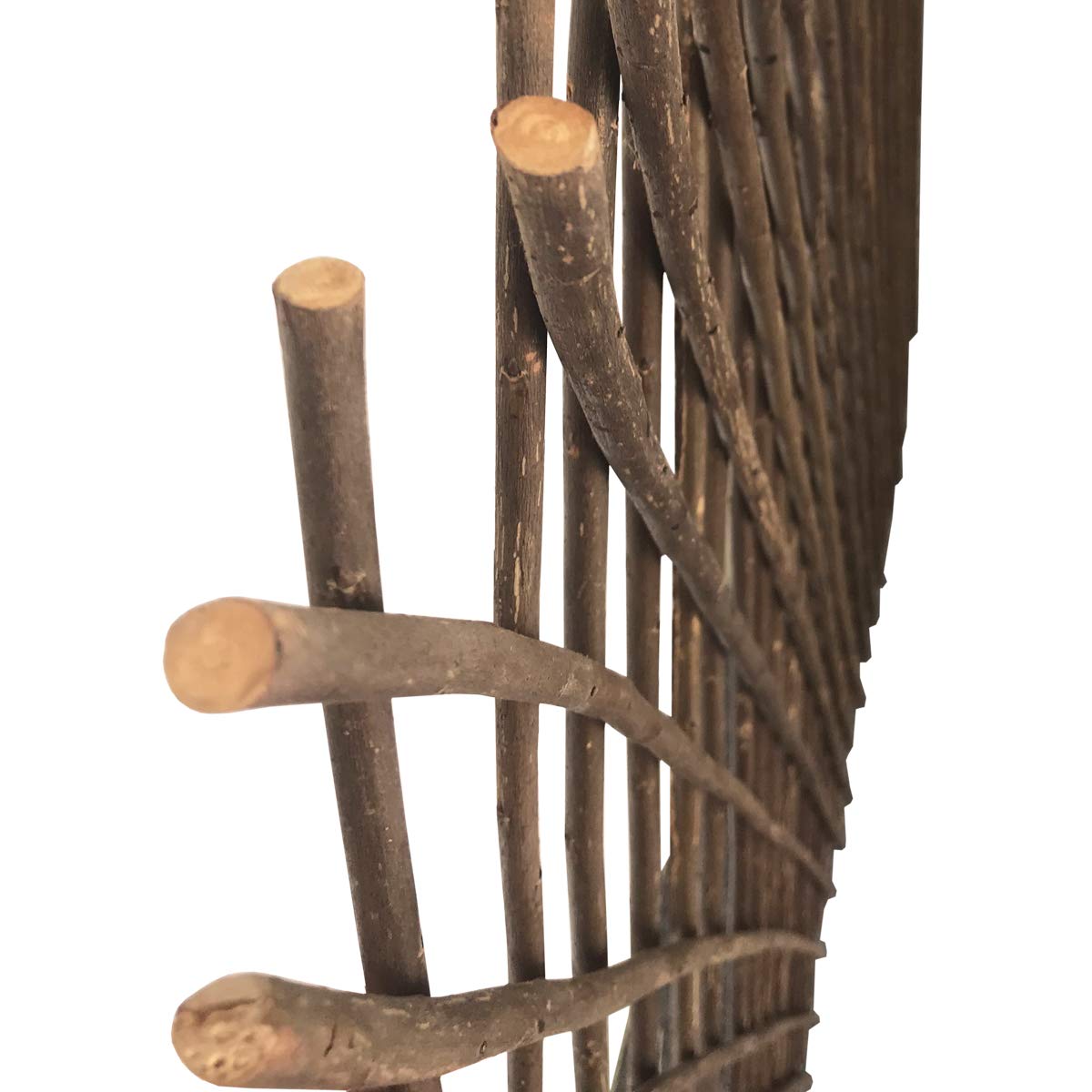 Expandable Garden Trellis Plant Support Willow Lattice Fence Panel for Climbing Plants Vine Ivy