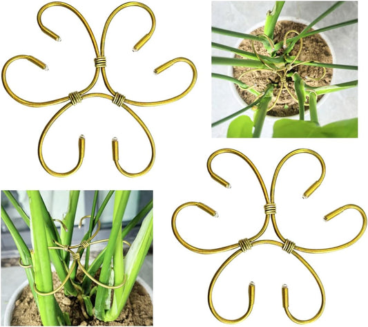 2PCS 7" Plant Stem Support,Stabilizer Grapple Holder for Monstera and Climbing Plants,Reusable