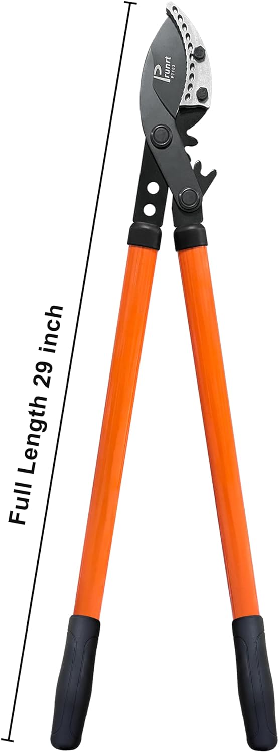 Anvil Lopper 29 Inch with Geared Sync Drive, Pruners for Gardening and Tree Trimmer, Branch Cutter