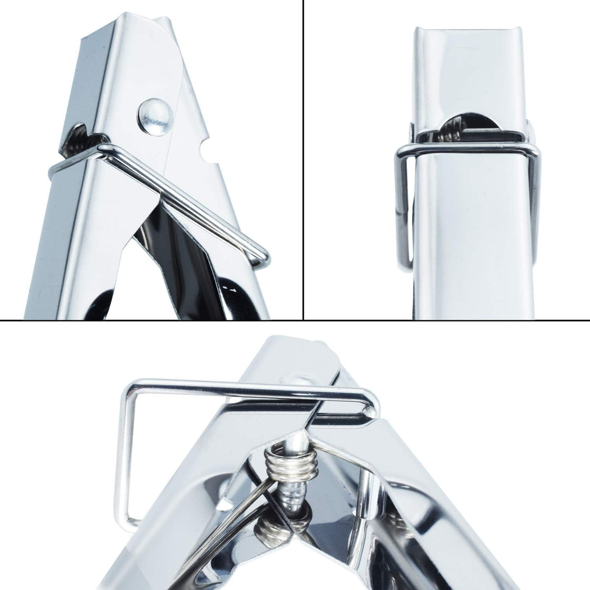 Stainless Steel Utility Food Tongs Set Kitchen Metal Tongs for Cooking Grilling Barbecue BBQ and