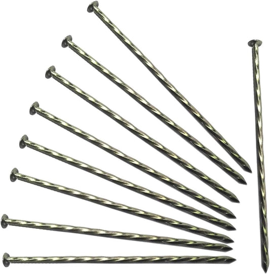 12 Inch Landscape Stakes,Galvanized Metal Garden Stakes,Metal Edging Anchoring Spikes for