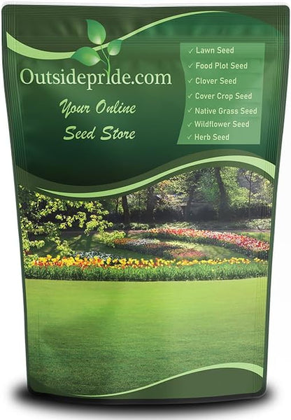 Outsidepride Creeping Red Fescue Grass Seed - 5 Lbs. Cool Season, Soft Textured, Self-Repairing