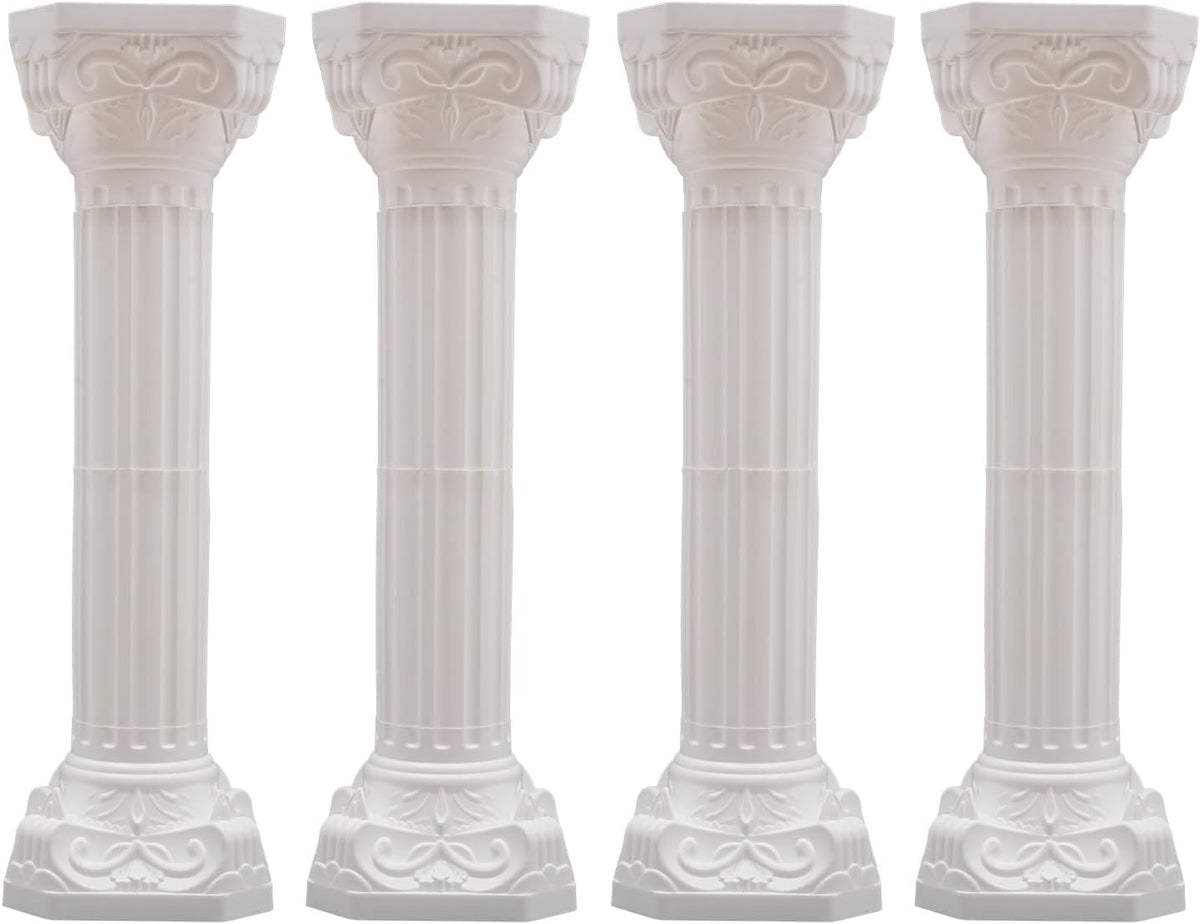 Roman Columns Wedding Column Stand Roman Pillar Plant Stand Plastic Greek Column Statue Pedestal