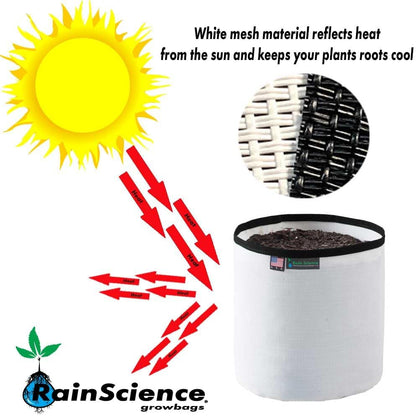 Grow Bag 2 Gallon, Planting Pots - Colorful Plant Grow Bags Pots Gardening Vegetable - Air Pruning