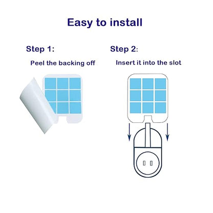 24 Pack 23005-06 Sticky Cards Compatible Dynatrap DT3005W Dot,Safer Home SH502,Plug-in Indoor