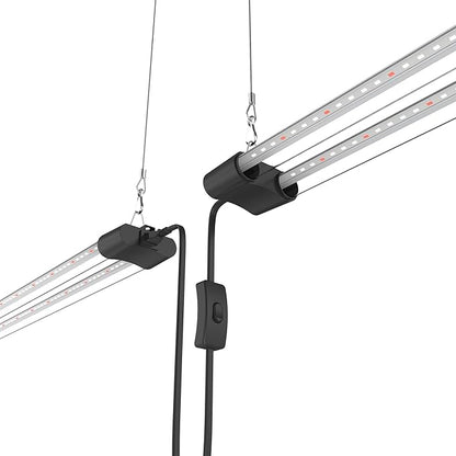 LED Grow Light Full Spectrum Light Linkable 5000K Daylight + 660nm Red Indoor Plant Lighting