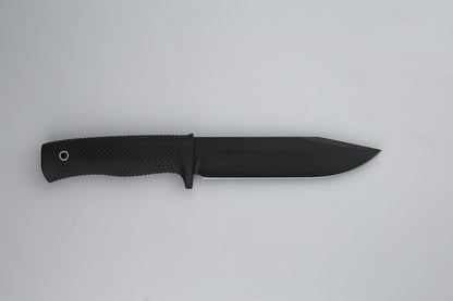 Tactical Fixed Blade Knife, 5.87 inch Blade, 4.65 inch Kray-Ex Handle, Stonewashed 420 Stainless