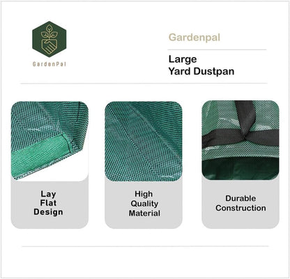 Gardenpal 2-pack Yard Waste Bags for Collecting Leaves, PE Gardening Bags, Lawn and Leaf Bags