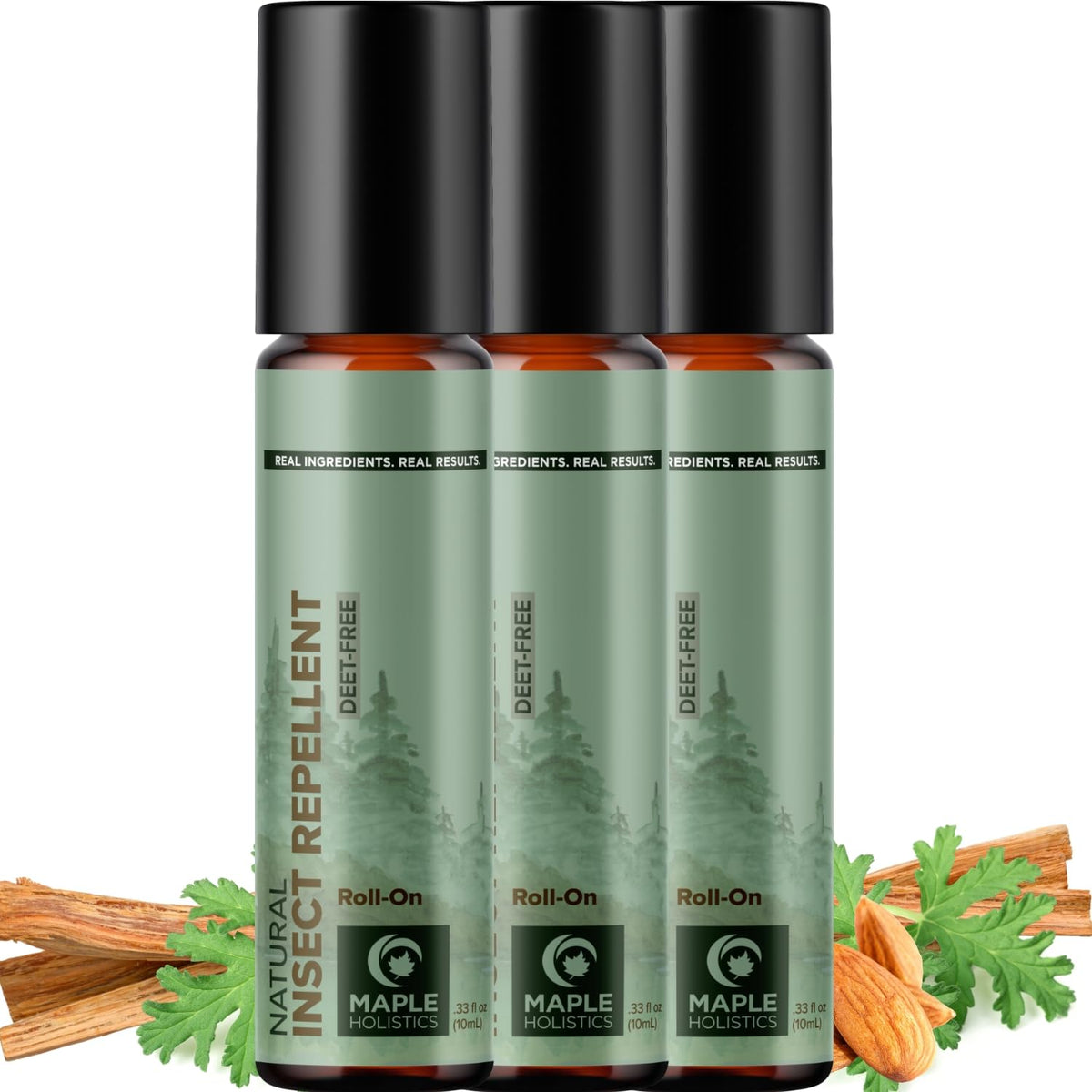 Natural Roll on Bug Repellent Stick - DEET Free Insect Repellent Stick for Kids & Adults for Ticks