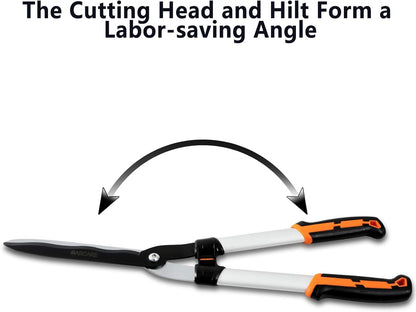 GARCARE 4 IN 1 Garden Shears Pruning Set with Bypass Pruning Shears Compound Lopper and Hedge