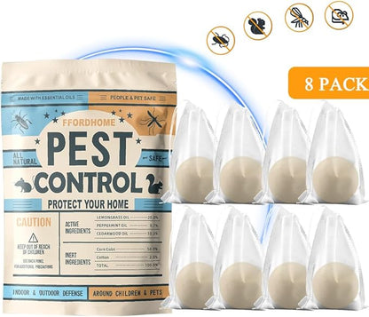 Pest Repellent ， Moth Balls for Outdoor use， Keep Pest Away Repel Mice and Rats, Roach, Ant