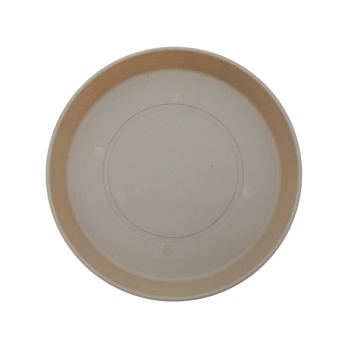 The HC Companies Round Prima Flower Pot Saucers - Plastic Plant Saucer for Outdoors & Indoors