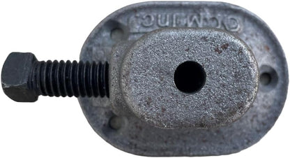 Sandbaggy Heavy Duty 1/4" Pencil Rod Clamp - Reusable Concrete Formwork Clamps - Cast Malleable