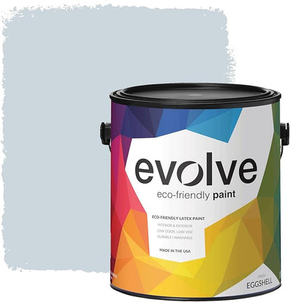 EVOLVE Paint & Primer: Environment-friendly, Low Sheen with One-coat Coverage for Interior &