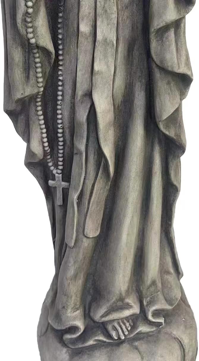 Galt International Virgin Mary Praying Blessed Mother Garden Statue 32" Religious Resin Statue Holy
