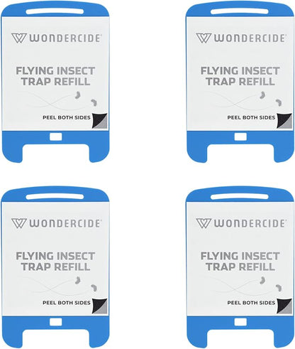 Wondercide - Flying Insect Fly Light Trap Cartridge Refills - No Device - Indoor Bug Catcher for