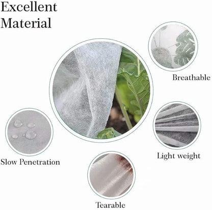 Agfabric Plant Covers Freeze Protection 10'x25' 1.2oz Floating Row Cover Garden Plant Cover Freeze