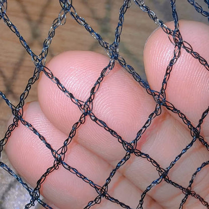 Meanchen Bird Netting 14x14 Ft, 1/2In Mesh Heavy Duty Garden Netting Pest Barrier for Plants