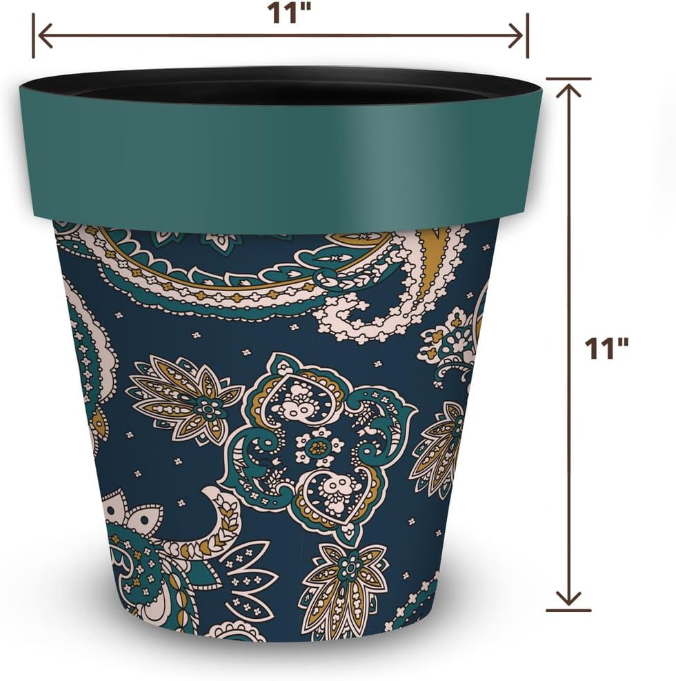 Briarwood Lane Paisley Medium Planter