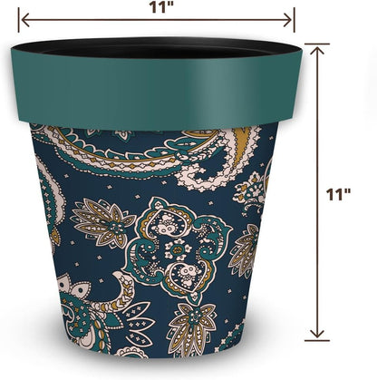 Briarwood Lane Paisley Medium Planter