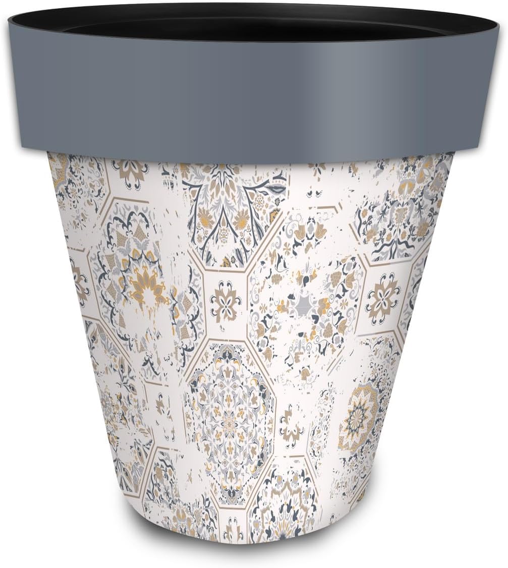 Briarwood Lane Distressed Tiles Large Planter