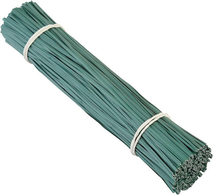 Tangyinrd 300 Pcs 6 inch Blackish Green Plastic Twist Ties, Cable Ties, for Bags, Gardening Tools