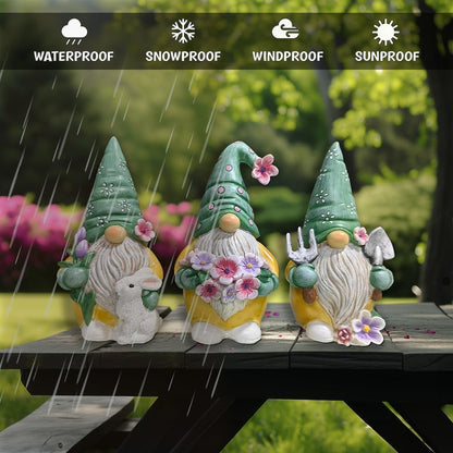 Spring & Summer-Themed Garden Statues – Adorable Outdoor Decor for Lawn, Patio & Porch (Garden