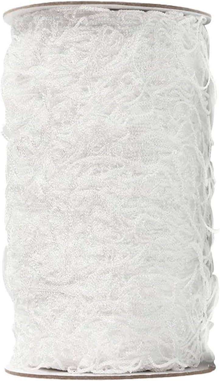 Nylon Trellis Netting Roll 5 x 750 ft, 6 Inch Soft Mesh, Heavy Duty Reinforced Garden Plant Support