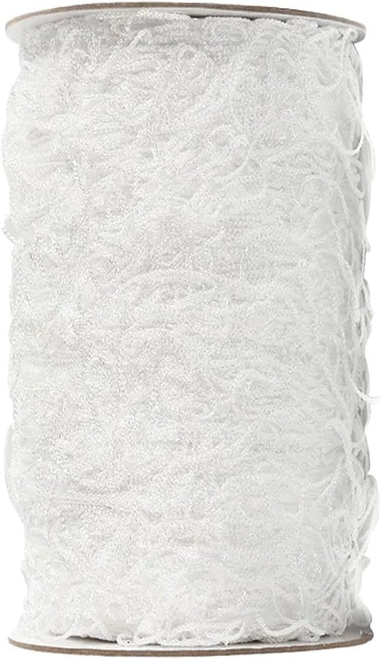 Nylon Trellis Netting Roll 5 x 750 ft, 6 Inch Soft Mesh, Heavy Duty Reinforced Garden Plant Support
