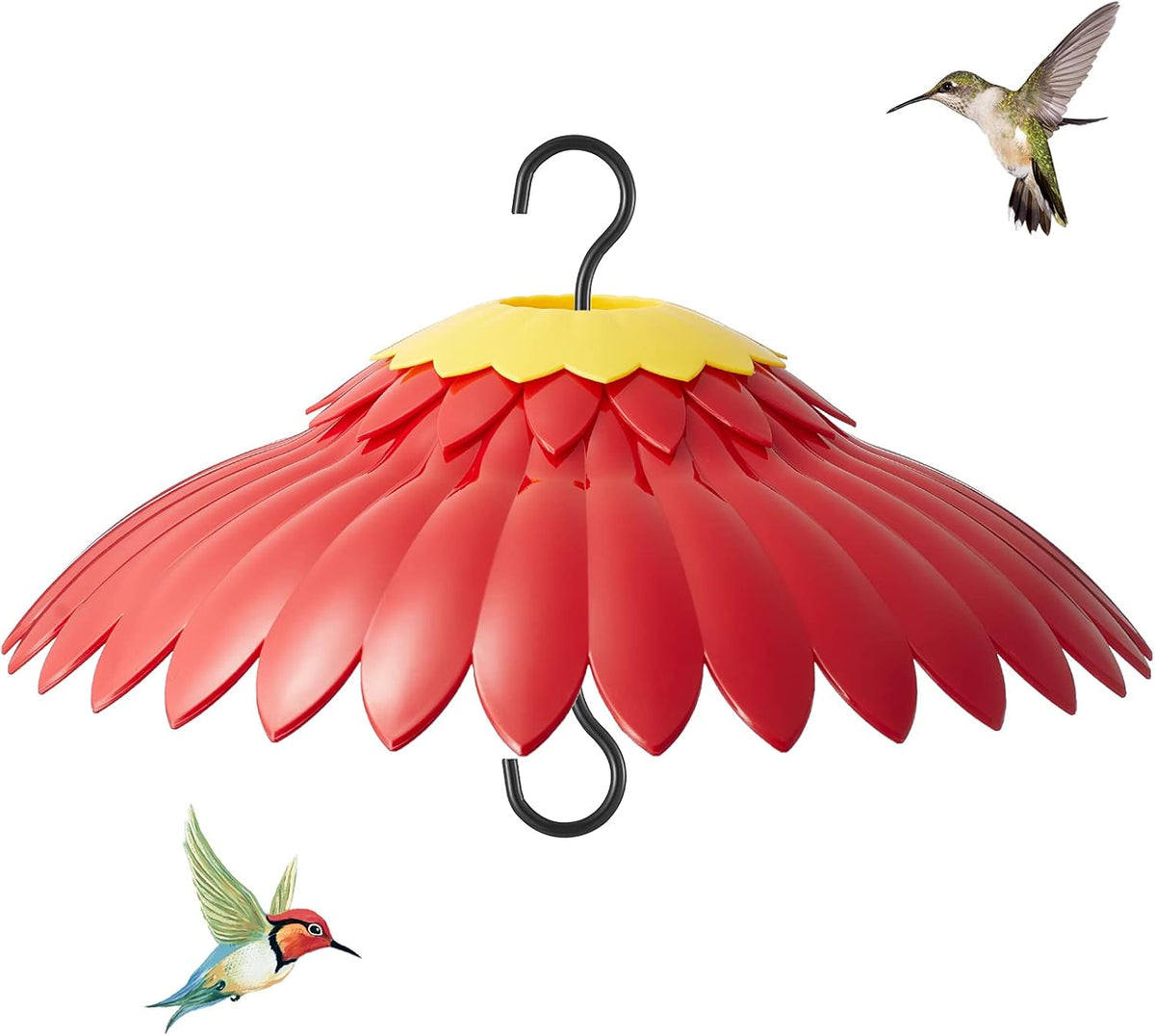 Squirrel Baffle Hummingbird Feeder Shade Cover Dome Shield Hang from Bird Feeders for Outdoors