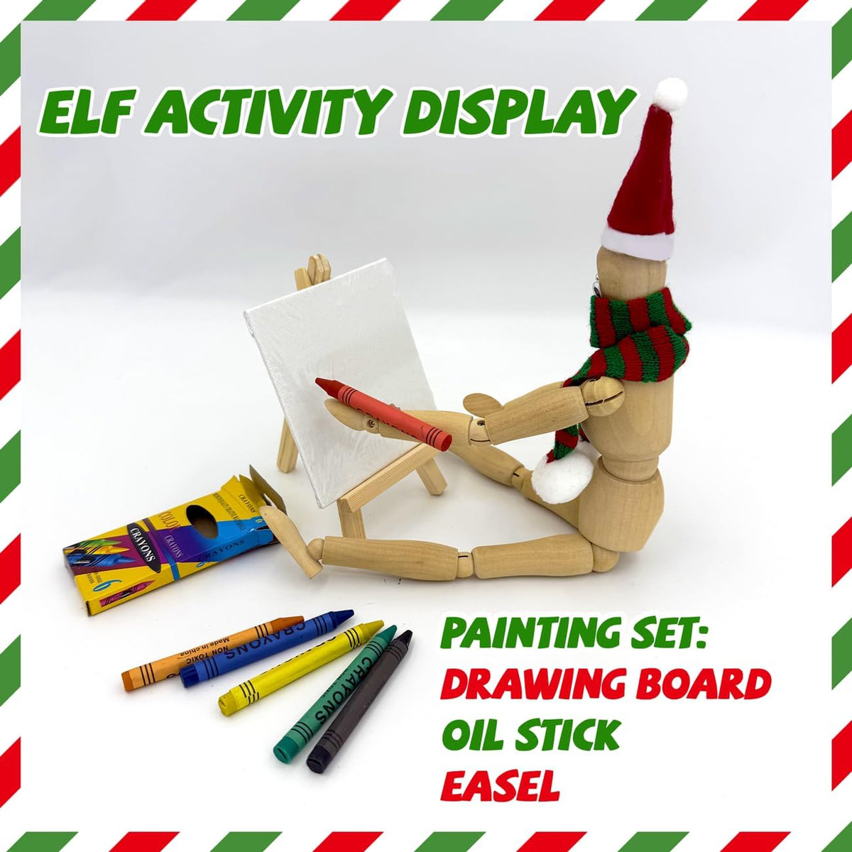 12 Day Christmas Elf Kit 2024 Elf Activities, Miniature Elf Props, Elf Accessories, Elf Mischief