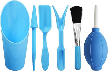 6Pcs Mini Succulent Tools Set, Garden Hand Tools Kit for Indoor Plant Care, Succulent Bonsai