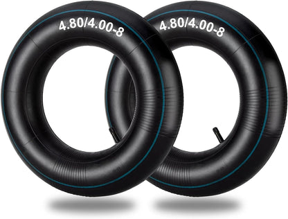 4.80/4.00-8" Inner Tubes, 2 Pack Heavy Duty 4.80 4.00-8/480/400-8 Replacement Tire Inner Tube with