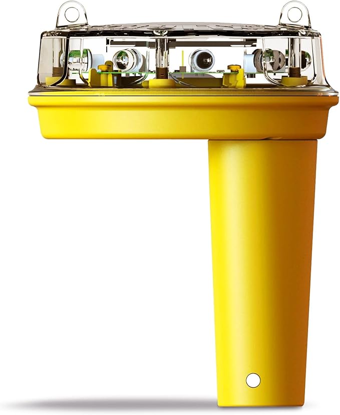 Solar Foxlights Predator Deterrent with LED Flash – Night Wildlife Repeller for Chickens, Ducks