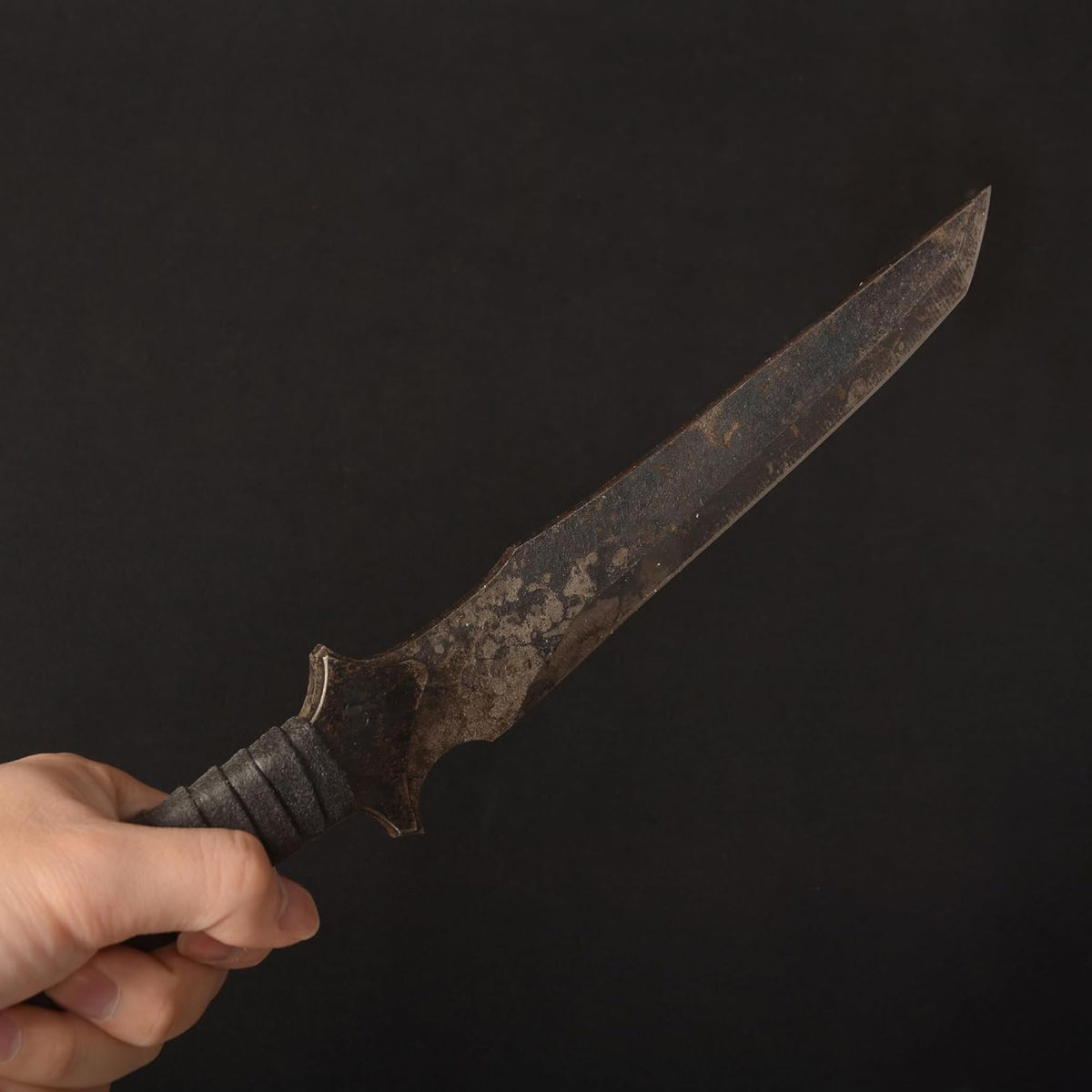 SV Handmade cast Manganese Steel Chopping Blade Sword, Full Tang, Outdoor, Hunting, Camping