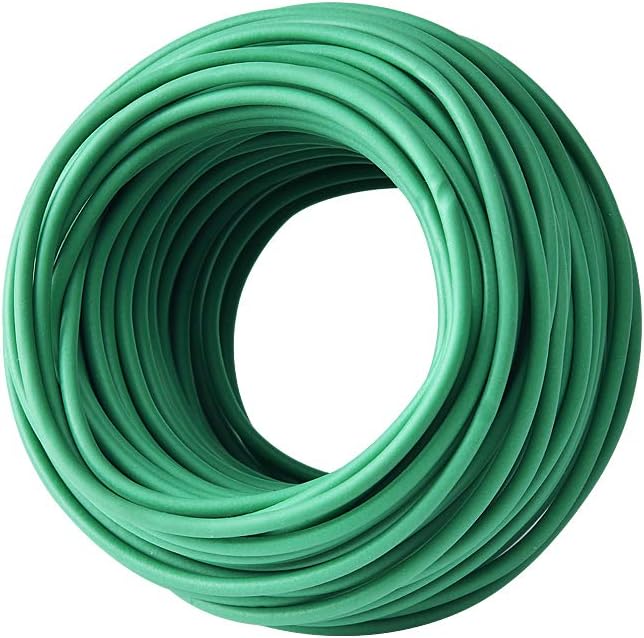 Green Soft Twist Tie Tomato Plant Tie TPR Garden Supply, for Supporting Plants and Home Organizing