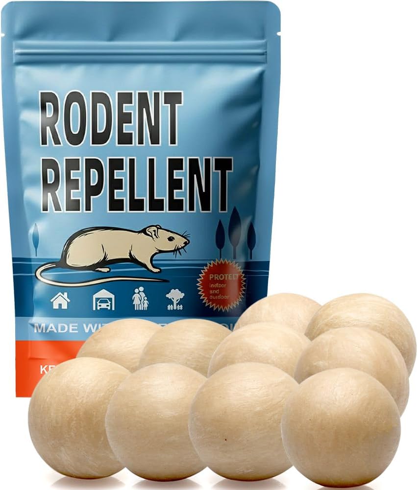 Rodent Repellent, Mouse Repellent, Mice Repellent Indoor, Rat Repellent, Mouse Deterrent for Car